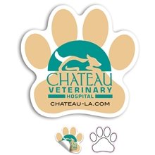 Paw Stock Shape Stickers