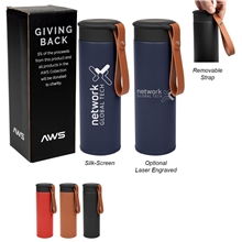 14 oz AWS Conrad Stainless Steel Bottle