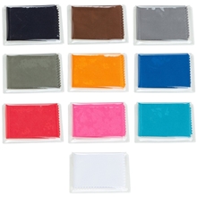 6 x 6 220GSM Microfiber Cleaning Cloth in Clear PVC Case