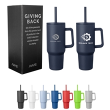 40 oz AWS Jackson Intrepid Stainless Steel Tumbler