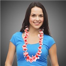 Single Color Flower Leis - 36