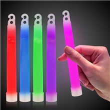6 Assorted Premium Glow Sticks, 25 Per Bag