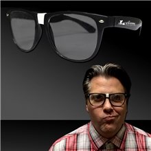 Black Frame Nerd Eyeglasses