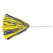 10 Straw Handle Unimprinted Pom - 500 Streamers