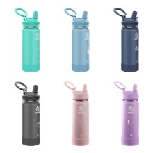 Takeya(R) 18 oz Actives with Straw Lid, Laser, Standard