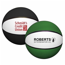 5 Mini Rubber Basketball - Colors