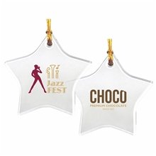 3 Sun Catcher Acrylic Ornament - Star