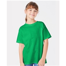 Hanes - Youth ComfortSoft(R) Heavyweight T - Shirt - 5480