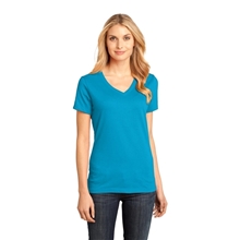 District Made Ladies Perfect Weight V - Neck Tee
