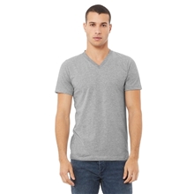 Bella + Canvas Unisex CVC Jersey V - Neck T - Shirt