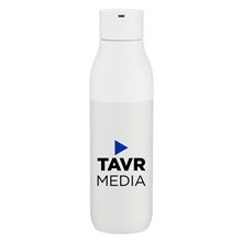 25 oz larq purevis bottle - Granite White