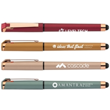 Islander Softy Rose Gold Metallic Designer Gel Pen w / Stylus