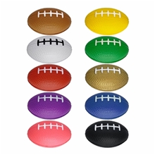 Small Foam Stress Reliever Football Colors