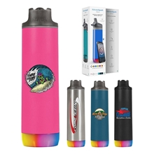 HidrateSpark(R) 21 oz PRO with Straw Lid, Full Color Digital