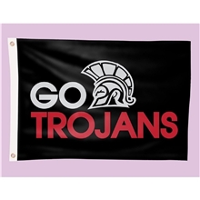 2- ft. H x 3- ft. W Team Flag (SINGLE SIDE PRINT)