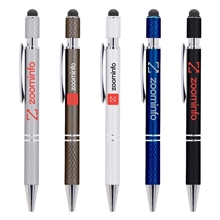 Spin - It Executive Metal Stylus Ballpoint Pen
