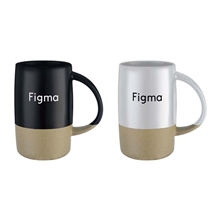 Aberdeen 17 oz Two - Tone Ceramic Mug