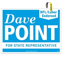 Corrugated Plastic Sign 18 x 24 2 Sides