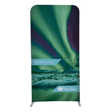 3W x 72H EuroFit Straight Wall Kit (Recycled Polyester Knit)