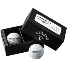 Callaway Business Card Box with Warbird Golf Balls