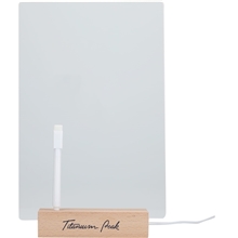 Note Brite Light - Up Acrylic Dry Erase Board