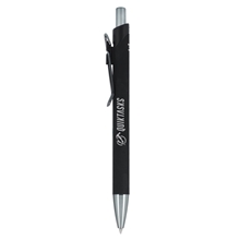 Metallic Recycled Aluminum Soft Touch Gel Pen