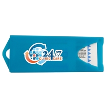 Original Colored Bandage Dispenser with Clear Bandages