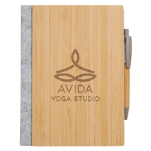 econscious Grove Refillable Bamboo Notebook Pen