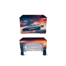 DisplaySplash 4 Fitted Open Back Table Cover