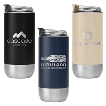 Glacier - 16 oz Double - Wall Recycled Stainless Steel Tumbler