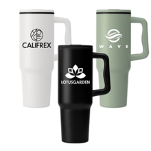 Polar - 40 oz Stainless Steel Tumbler with Plastic Liner and Straw