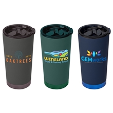 Whistler Monochrome - 18 oz Double - Wall Stainless Tumbler - ColorJet