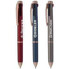 Trio Rose Gold Multi - Ink Pen