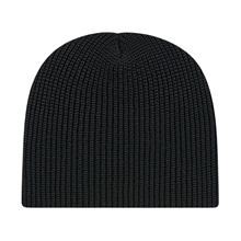 Ribbed Knit Beanie