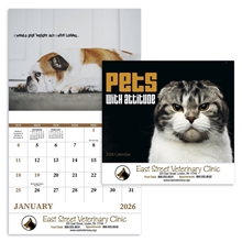 Pets with Attitude - Stapled - Good Value Calendars(R)