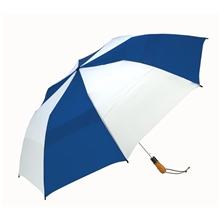 Shed Rain(TM) Windjammer(R) 58 Vented Wooden - Handled Auto - Open Jumbo Compact Umbrella