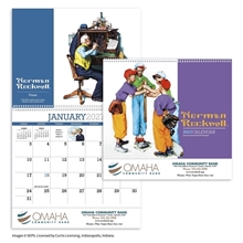 HotLine(R) Products Norman Rockwell Appointment Calendar - Spiral
