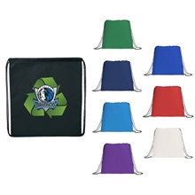 Evergreen Non - Woven Drawstring Bag