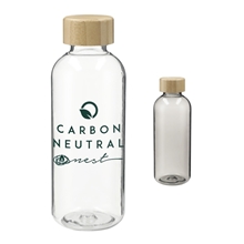Sona 22oz RPET Reusable Bottle w / FSC(R) 100 Bamboo Lid