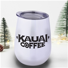 10 oz Stainless Steel Stemless Wine Glass