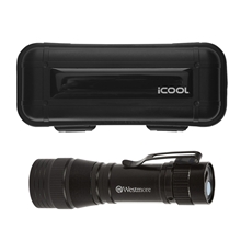 iCOOL(R) Woodland Mini Rechargeable Tactical Flashlight