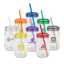 Bootlegger II 27 oz RPET Mason Jar Tumbler