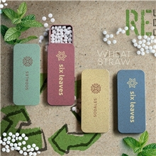 Wheat Straw Box With Mints