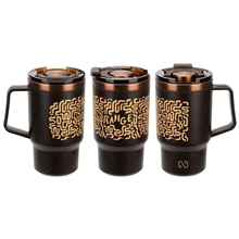 NAYAD(R) Cortado 16 oz Coffee Grounds / Recycled Polypropylene Mug
