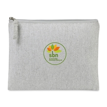 Recycled Cotton Zippered Pouch - AWARE(TM)
