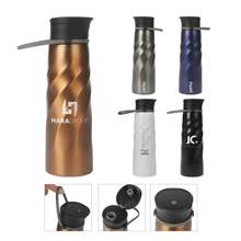 Perka(R) Tristan 34 oz /1L Single Wall Stainless Steel Sport Bottle