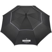 62 rPET Golf Umbrella w / Reflective Trim