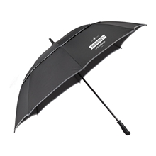 62 RPET Golf Umbrella w / Reflective Trim