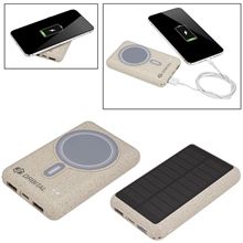 EarthTrendz(TM) Solar / Magnetic Wireless Power Bank