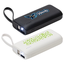 Chancellor 5000mAh Power Bank with USB - C Built - in Cable